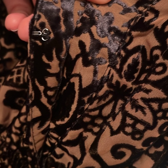 Anthropologie The Somerset Maxi Dress Velvet Edition Size XS - Picture 7 of 14